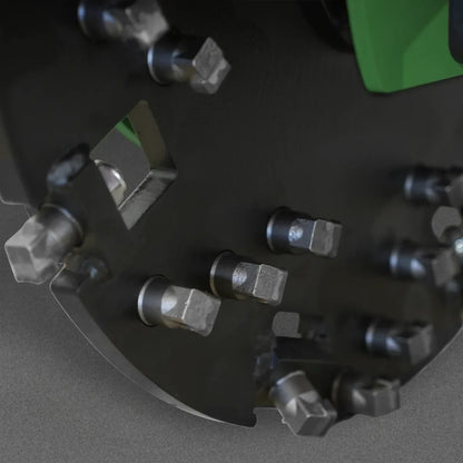 3-Point Hitch PTO Stump Grinder with 34 Carbide Teeth (PTO Shaft Included with Clutch),  for 15-45HP Tractor,  SG24